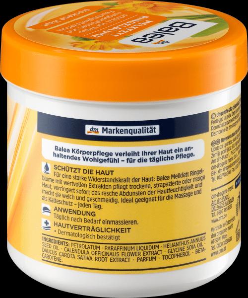 Produktbild dm Balea Melkfett Ringelblume (Körpercreme, 250 ml)