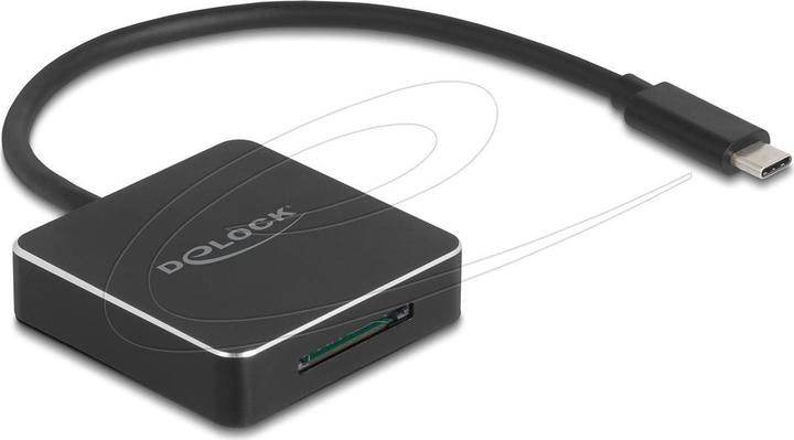 Produktbild Delock USB Type-C Card Reader fÃ¼r SD Express (SD 7.1) Speicherkarten (USB-C)