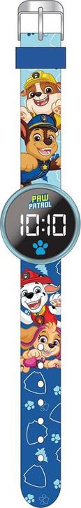 Image du produit Accutime Paw Patrol Kinder LED Uhr Rund, Wechselbare Batterie