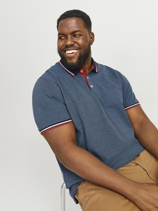Produktbild Jack & Jones Klassisches Plus Size Poloshirt (4XL)