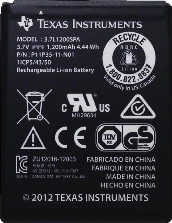 Actual product image TI Spare Battery Pack