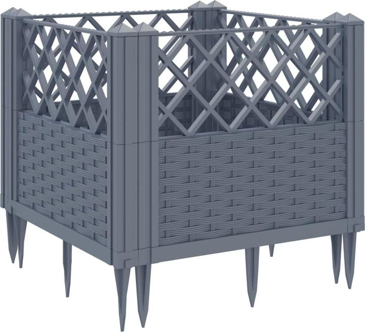 Produktbild vidaXL Pflanzkasten (43.50 x 43.50 x 43.50 cm)