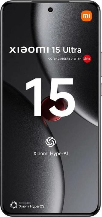 Immagine prodotto Xiaomi 15 Ultra (512 GB, Nero, 6.73", Doppia SIM, 5G)