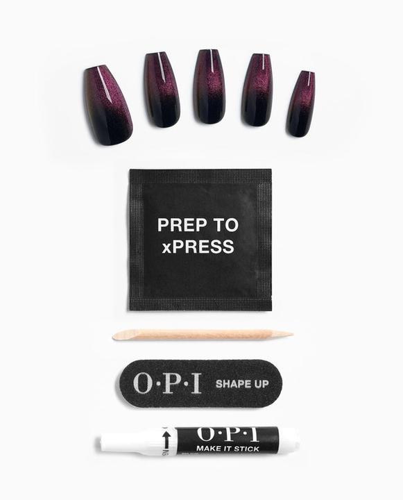 Immagine prodotto OPI Xpress/On Nail Art (Unghie artificiali, Nero, Purple)