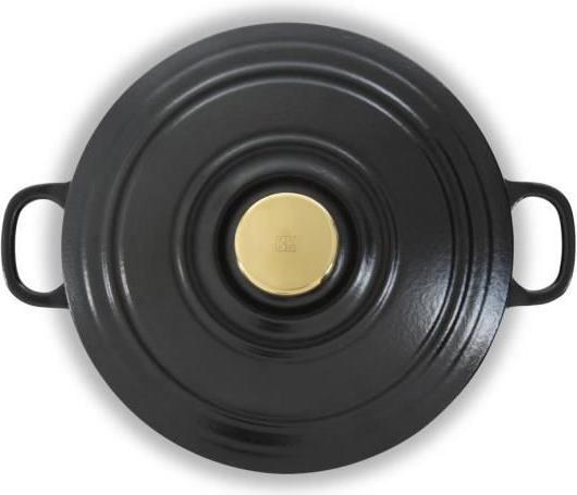 Actual product image BK Bourgogne Braadpan - 24 cm - Pitch Black (Frying pan, Cast iron)