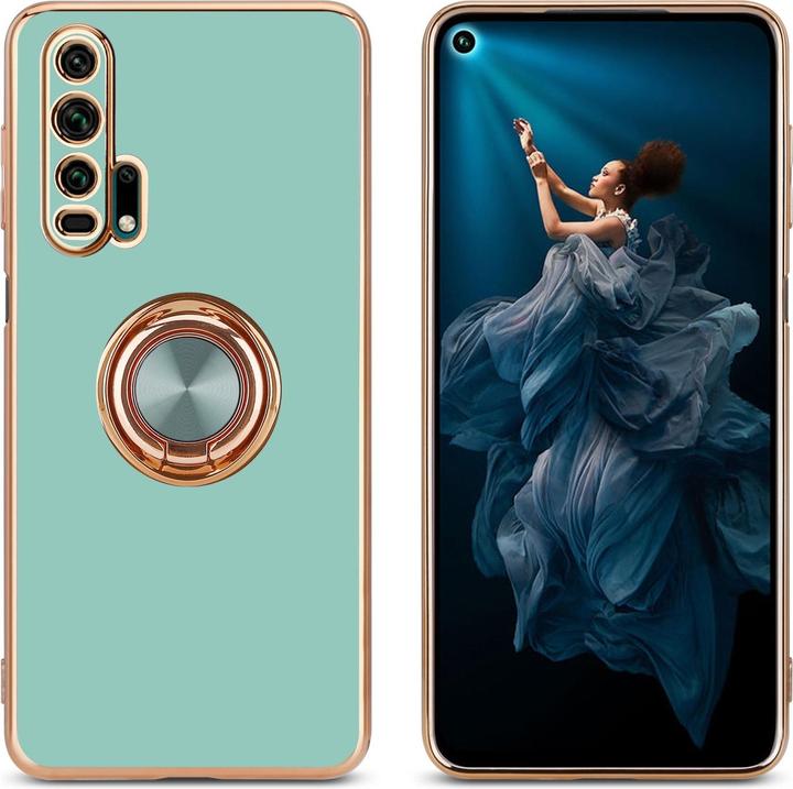 Produktbild Cadorabo Hülle für Honor 20 PRO im TPU mit Kameraschutz und Ring LM089 Style (Honor 20 Pro)