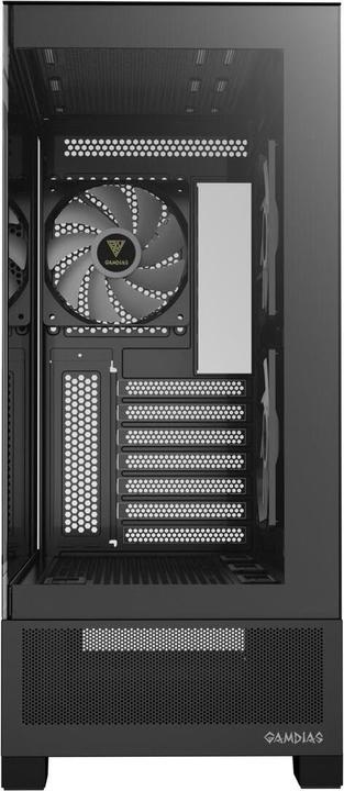 Image du produit Gamdias Boitier Moyen Tour ATX Atlas M1 RGB avec panneaux vitrés (Noir) (ATX, mATX, Mini-ITX)