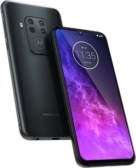 Motorola One Zoom (128 GB, Electric Gray, 6.39", Hybrid Dual SIM, 4G)