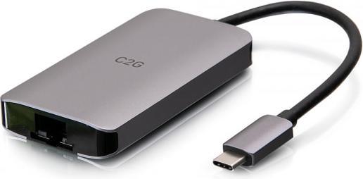 Immagine prodotto C2G Dock USB C con HDMI, USB, Ethernet, USB C e Power Delivery fino a 100W (USB-C)