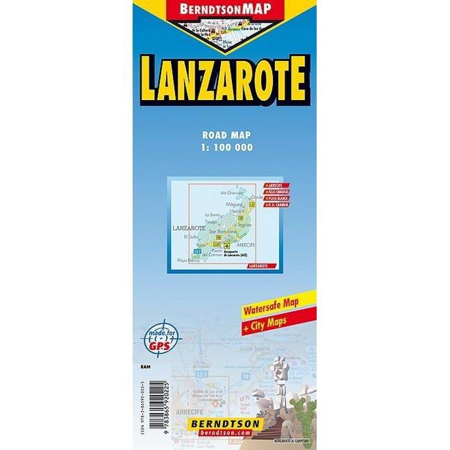 Lanzarote, Landkarte