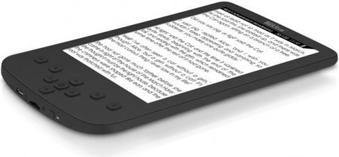 Actual product image Trekstor e-Book Reader Pyrus 2 LED (6", 2 GB, Black)