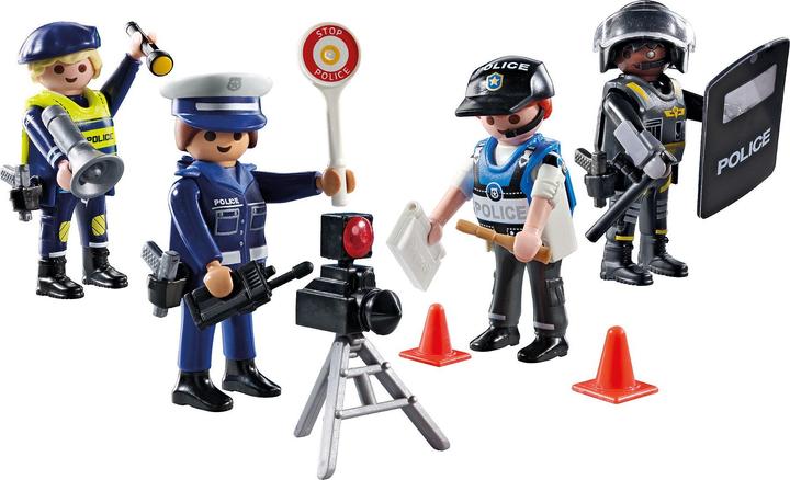 Actual product image Playmobil Police figure set (71730, Playmobil Action Heroes)