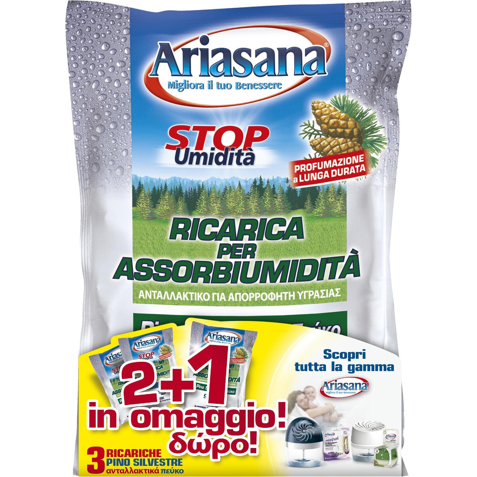 Henkel Ariasana Stop Moisture, Pine Absorber (Nachfüllpackung) Feuchtigkeits- und Geruchsabsorber (945802)