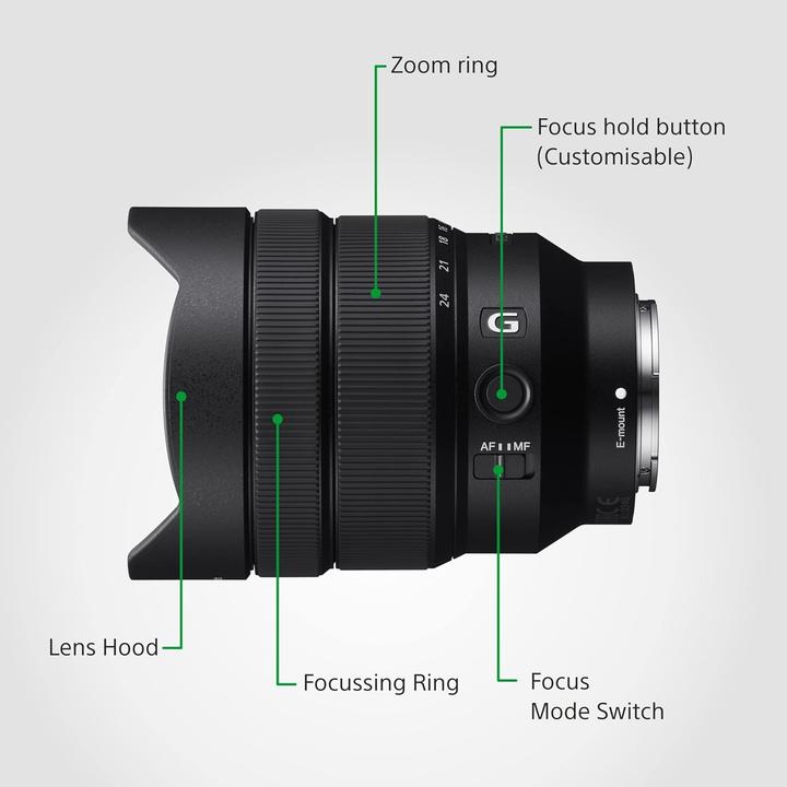 Actual product image Sony FE 12-24mm f/4.0 G (Sony E, full size)