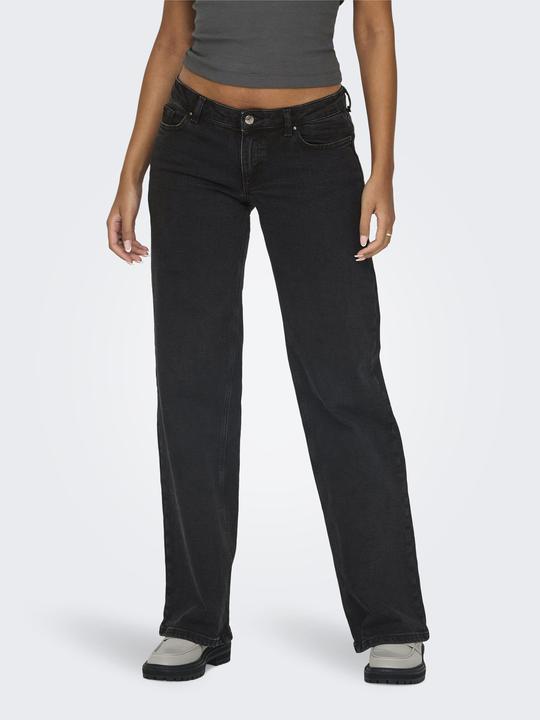 Produktbild Only ONLJUICY Niedrige Taille Weiter Beinschnitt Jeans Jeans mit weitem Bein (W27/L32)