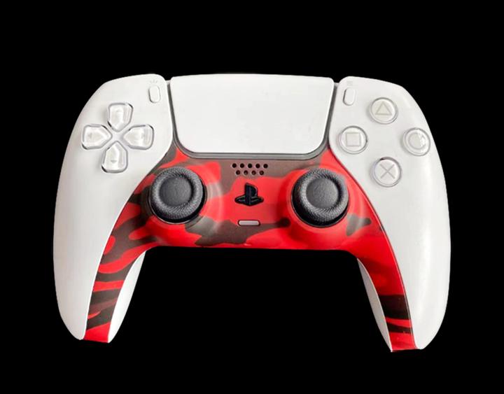 Piranha PS5 Controller Skins - Camo Red (PS5)