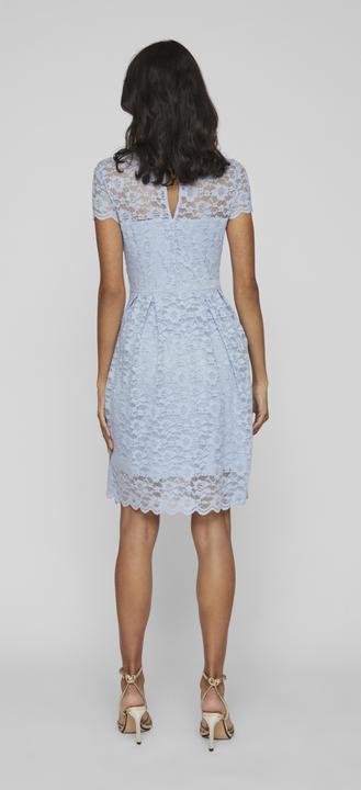 Image du produit Vila Kurzärmeliges Spitzen- Off-Shoulder Kleid (XL)
