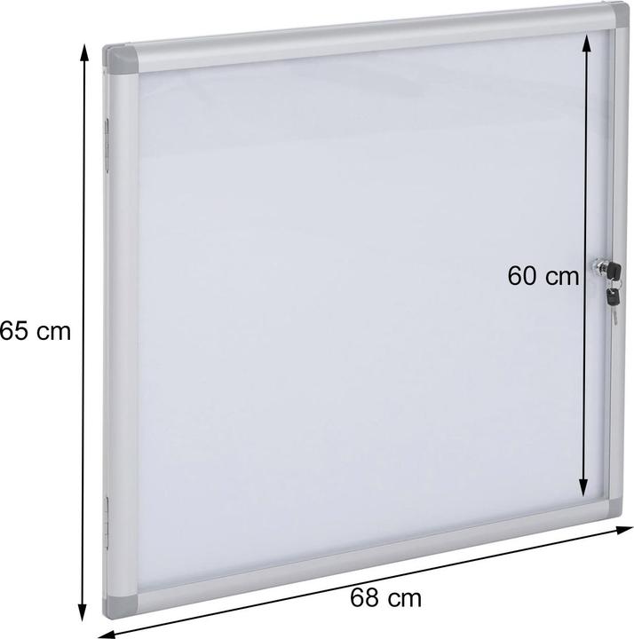 Produktbild MCW Q51 (Magnettafel, Pinnwand, Whiteboard, 68 x 65 cm)