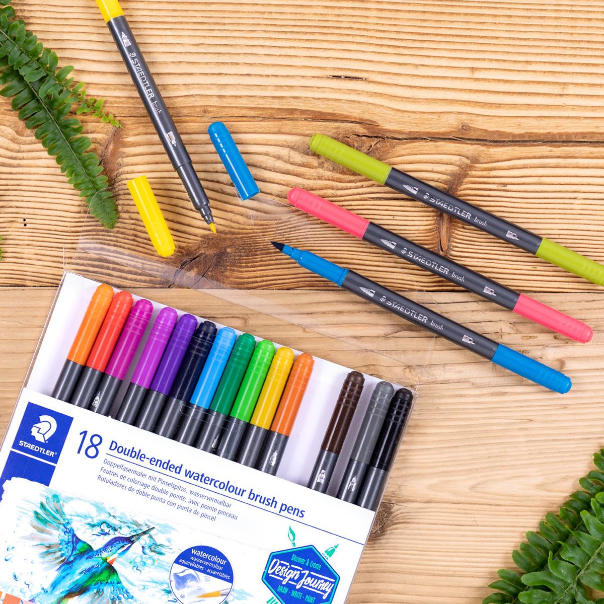 Thumbnail - Staedtler, Malstifte, Fasermaler (Mehrfarbig, 18 x)
