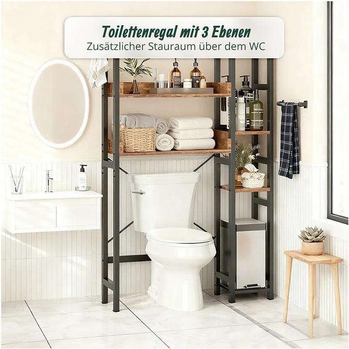 Produktbild Relaxdays Toilettenregal (80 x 24 x 161 cm)