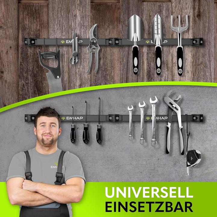 Actual product image Emhap Magnetleisten Werkzeughalter-Set