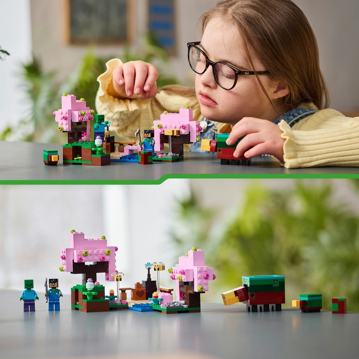 Image du produit LEGO Le jardin des cerisiers en fleurs (21260, LEGO Minecraft)