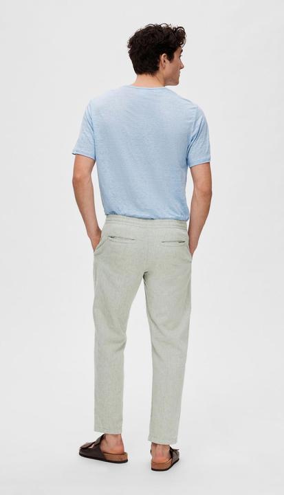 Image du produit Selected Homme Pantalon en lin mélangé