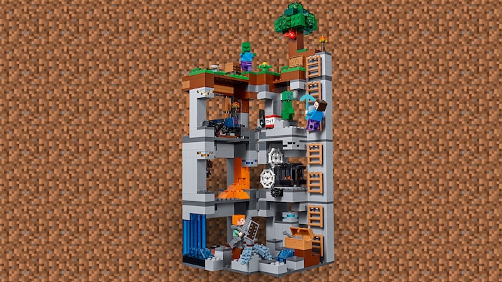Produktbild LEGO Abenteuer in den Felsen (21147, LEGO Minecraft)