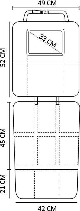 Produktbild Nordbaby 3-in-1 Car Seat Protector