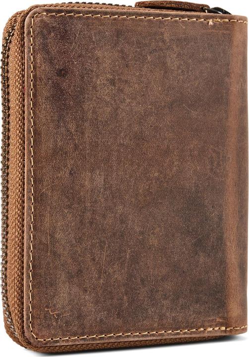 Produktbild Greenburry Hecht Geldbörse Leder 13.5 cm