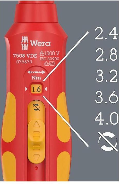 Immagine prodotto Wera Drehmomentschraubendrehergriff (Esagono esterno)