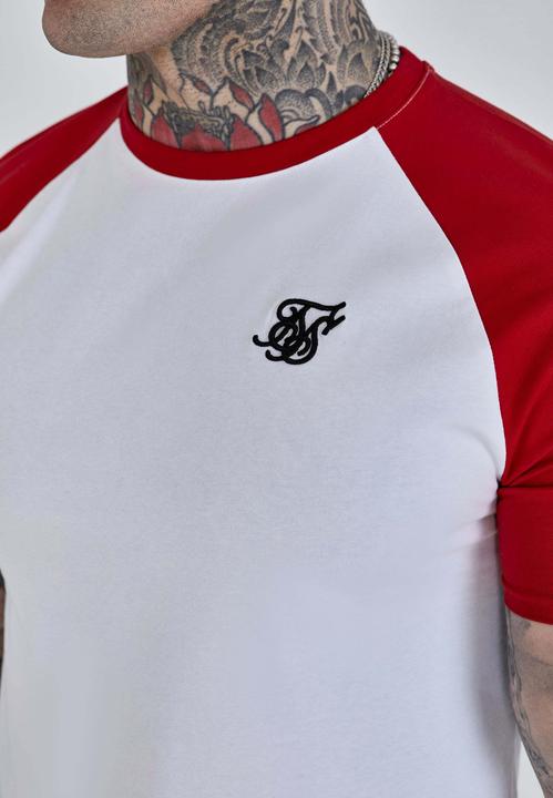 Actual product image Siksilk T-Shirt Raglan T-Shirt (M)