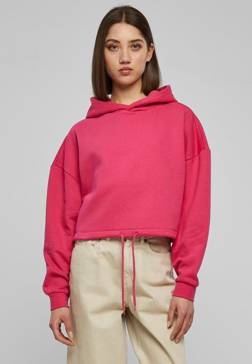 Actual product image Urban Classics Ladies Cropped Oversized Hoodie - 117649 (L)