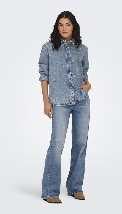 Immagine prodotto Only Onlvera L/S Flower Emb Shirt Dnm Yor (XS)