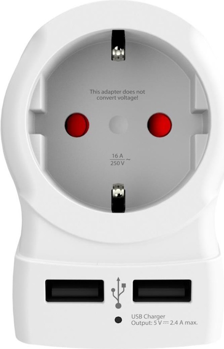Produktbild Skross Reiseadapter EU - USA