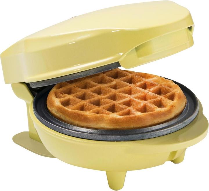 Bestron Mini waffle maker yellow