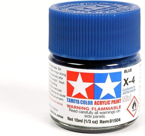 Actual product image Tamiya Acrylic paint