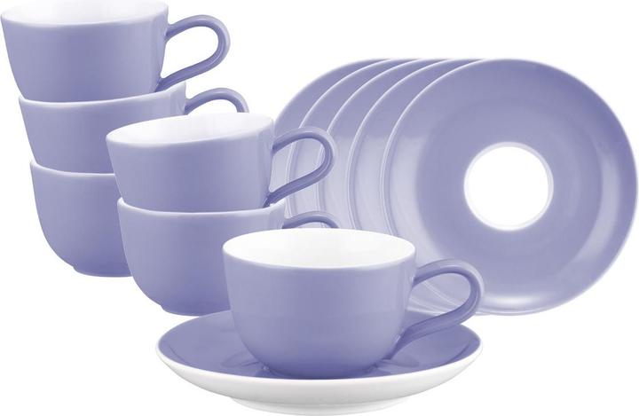 Seltmann Liberty Pure Colors Espressotasse mit Untertasse (90 ml, 12x)