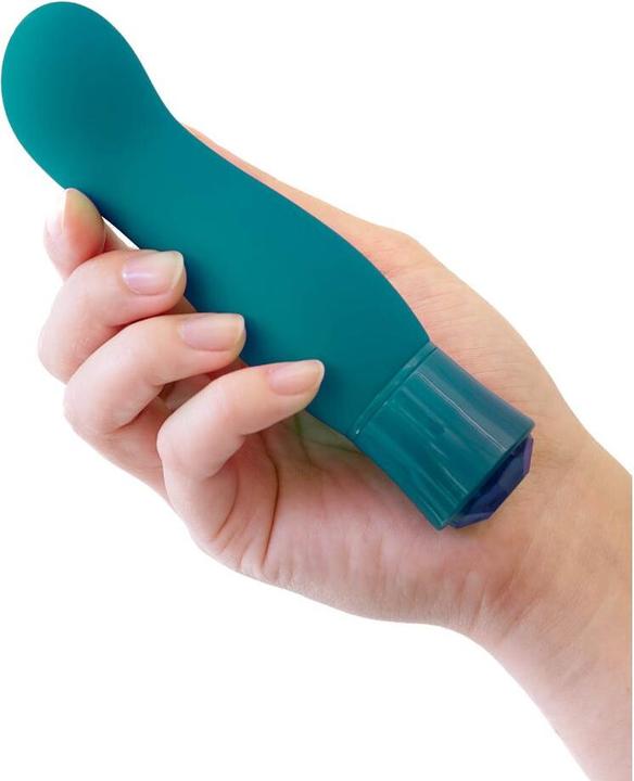 Actual product image Blush Novelties Oh My Gem - Fierce - 5.5" Puria Silicone G-Spot Vibrator - 5 Speeds & 5 Unique Vibra
