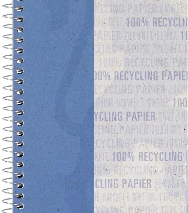 Actual product image Oxford RECYCLING - college notebook lined (A5+, Lined, Soft cover)