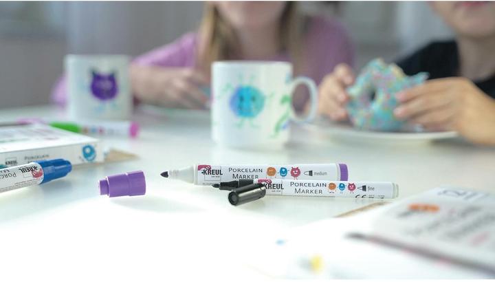 Produktbild Magni Porcelain Marker Junior Color your cup medium (4x)