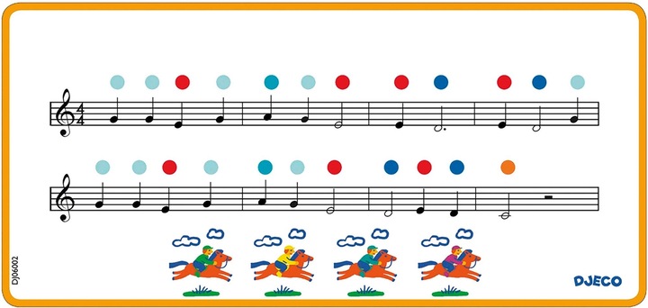 Produktbild Djeco Metallophone Katze