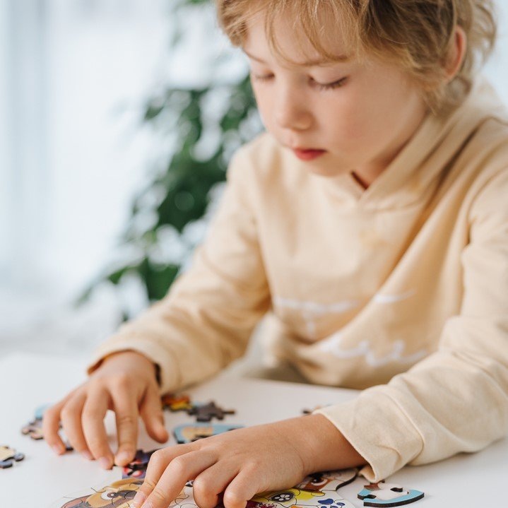 Productafbeelding Trefl Houten Puzzel Speciale Vorm 50 - Sonic (50 onderdelen)