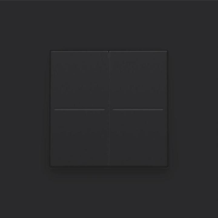 Productafbeelding Niko Dim Switch für Philips Hue - reiner schwarzer Stahl