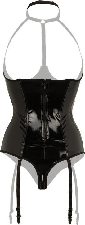 Actual product image Christine Le Duc Open Cup Body Dark Desire - black (L)