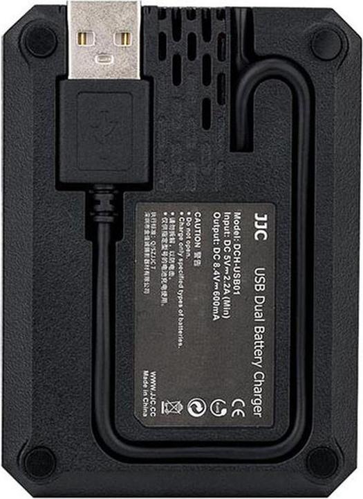 Image du produit JJC Canon DCH LPE17 USB Dual Battery Charger (voor Canon LP/E17 accu) (Chargeur de batterie d'appareil photo)