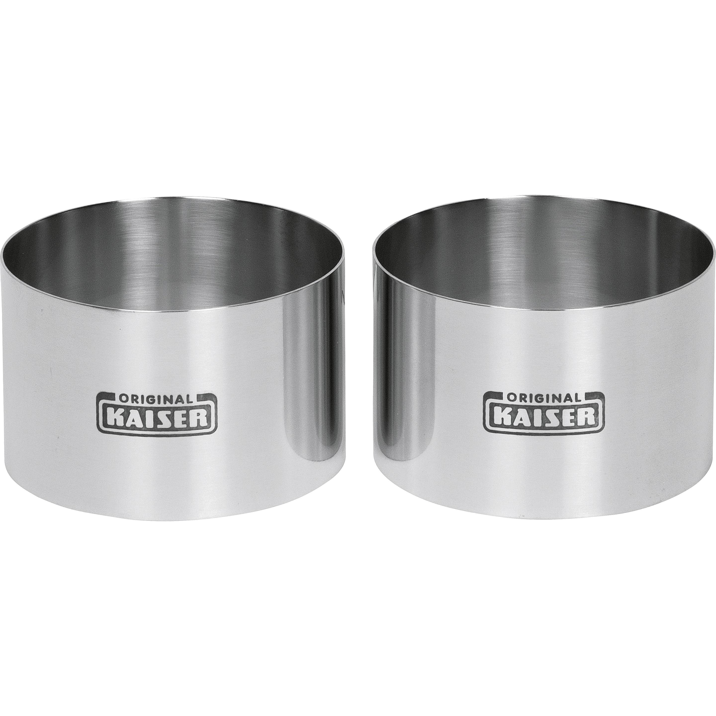 Kaiser Dessert-/ Speiseringe-Set 8 cm 2 Stück Piccantini (23.0064.5759 / 92.6457.5900)