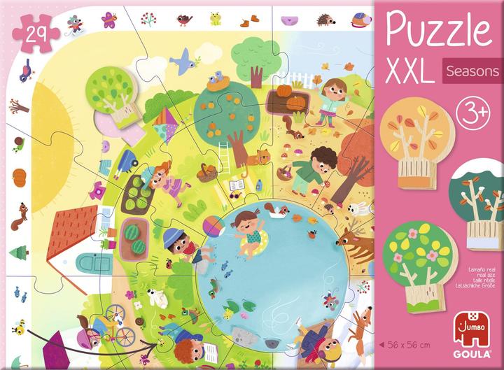 Produktbild Jumbo Puzzle XXL Seasons (30 Teile)