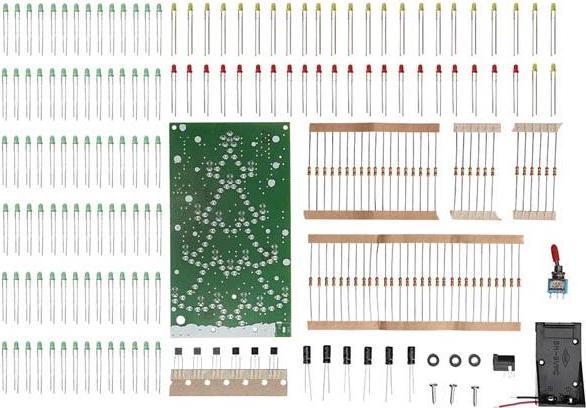 Actual product image Whadda De Luxe Christmas tree