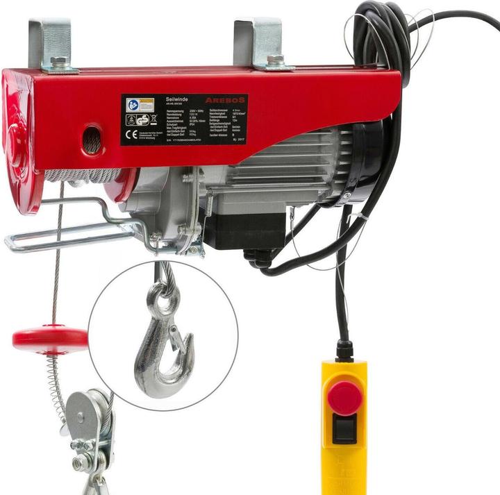 Produktbild Arebos Elektrische Seilwinde